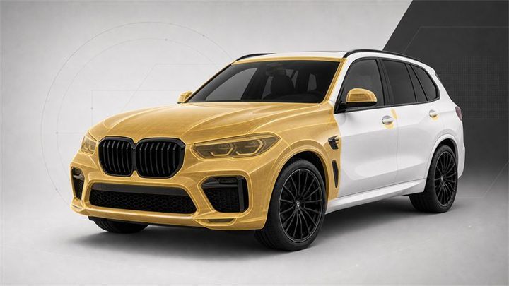 BMW: оклейка зон риска